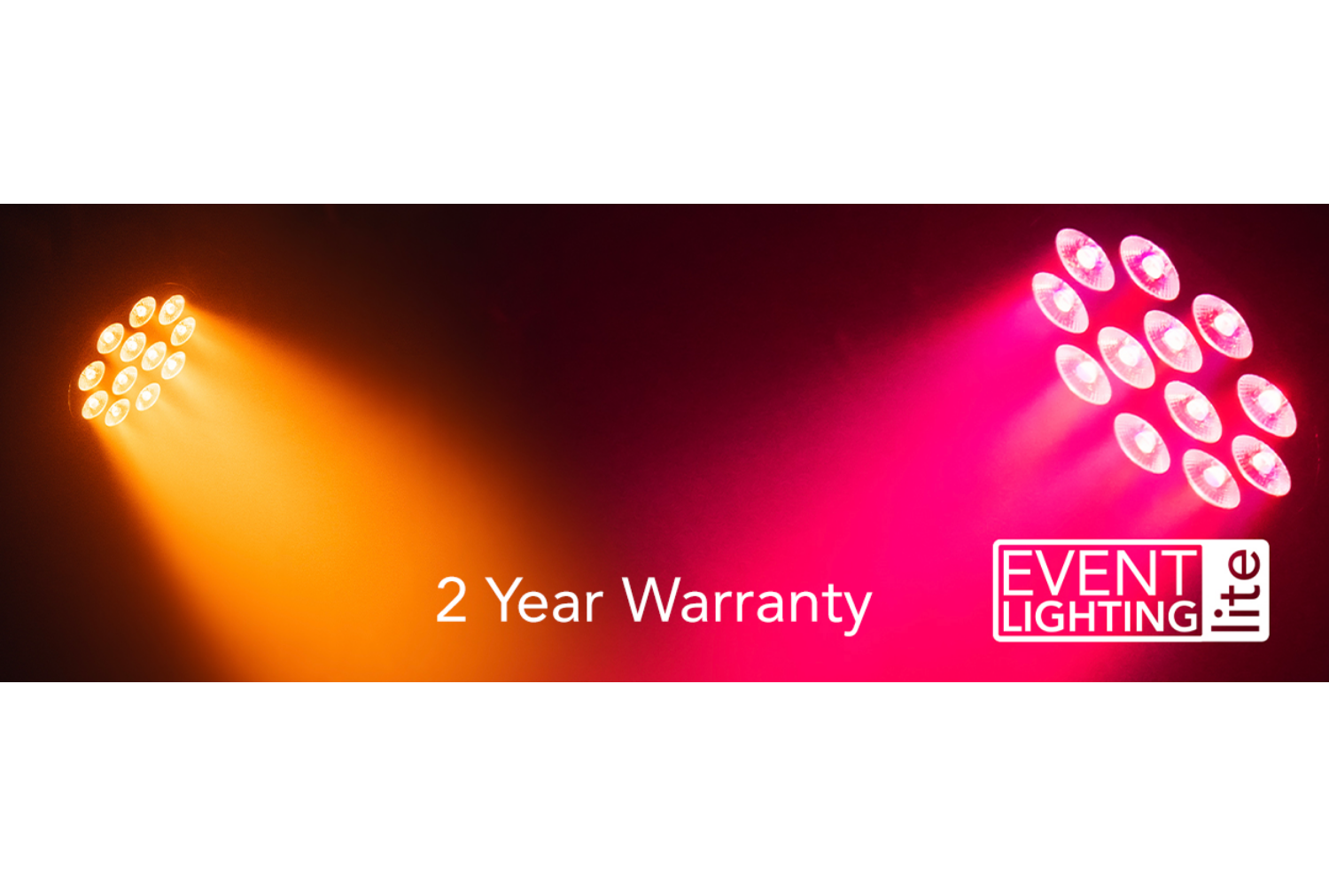 Event Lighting Lite Banner 2 Year Warranty