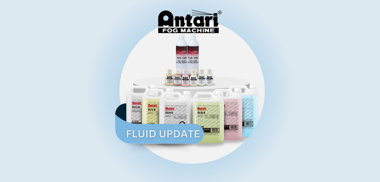 New Labels on Antari Fluids