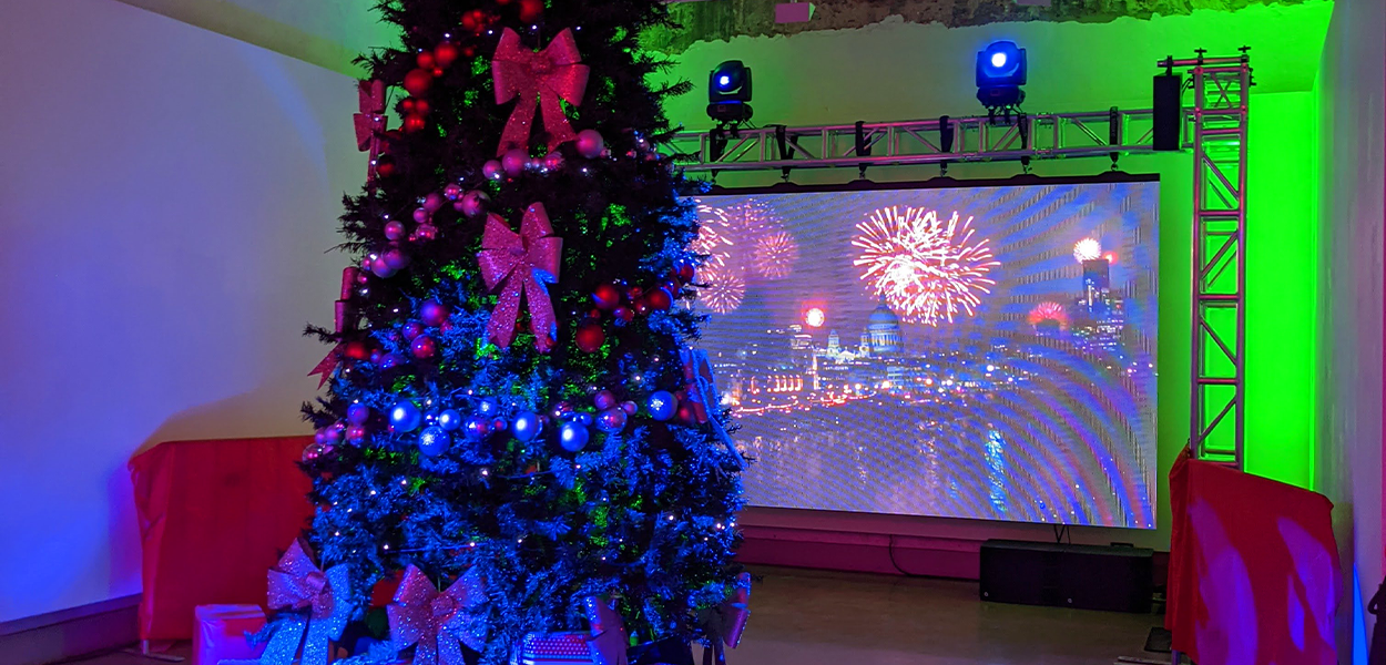 Augusta Production Services Provide Christmas Display at Port Augusta Cultural Centre