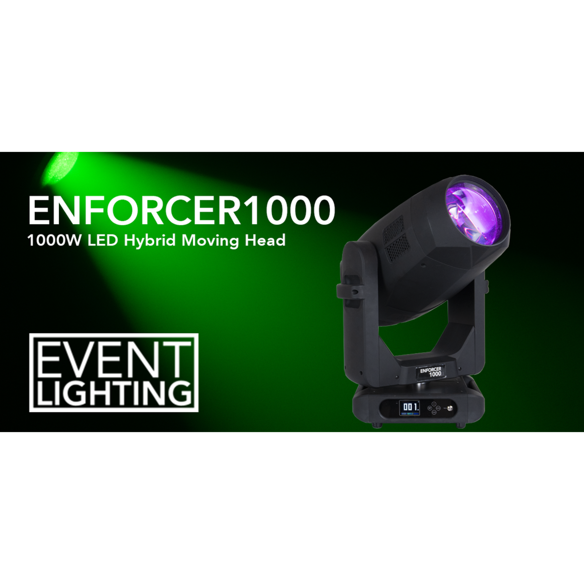 Enforcer1000 1000W LED Hybrid Moving Head