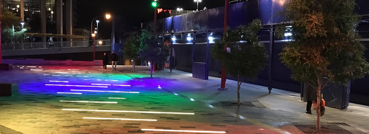 Hurstville Plaza Lit Up for Pride Month