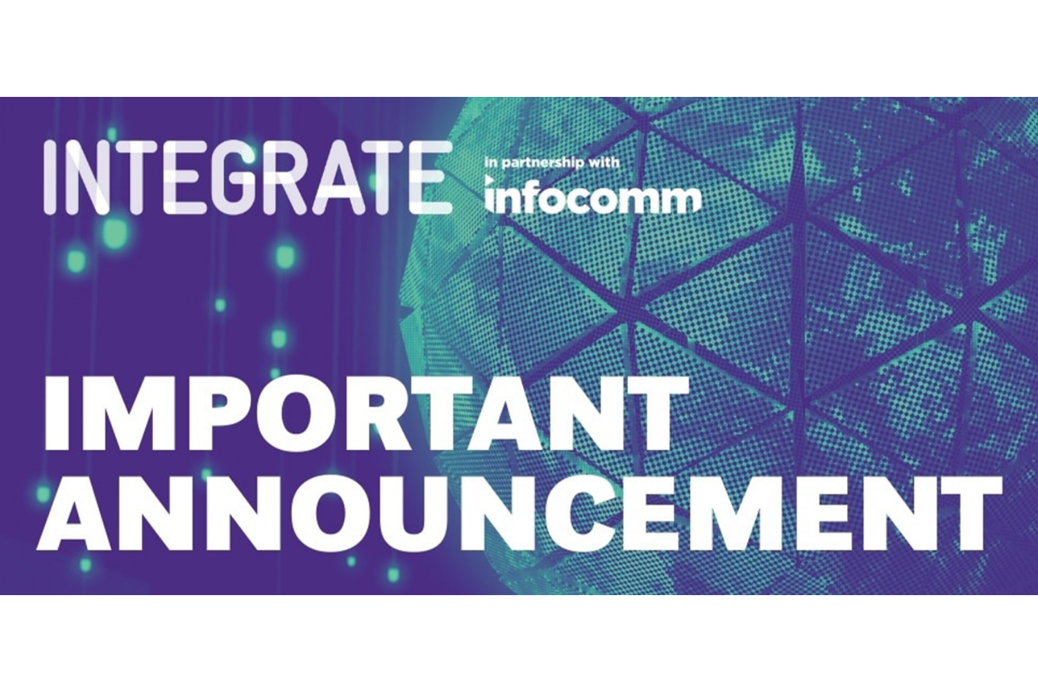 Yet Another Trade Show Postponement