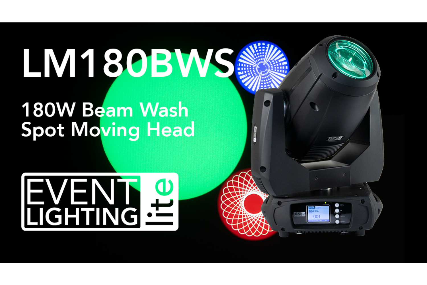 Event Lighting Lite LM180BWS Marketing Assets