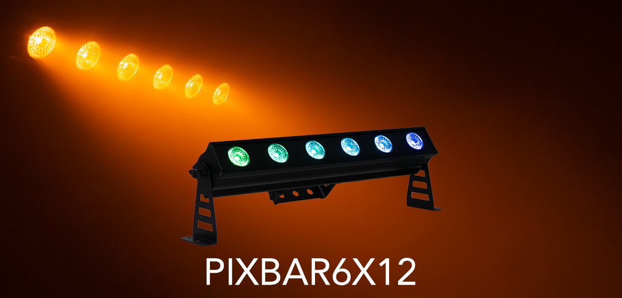 Event Lighting PIXBAR6X12 and Case to Suit Now Available