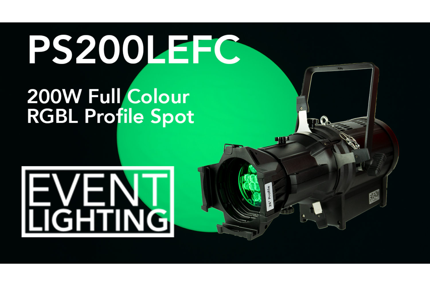 Event Lighting PS200LEFC Marketing Assets
