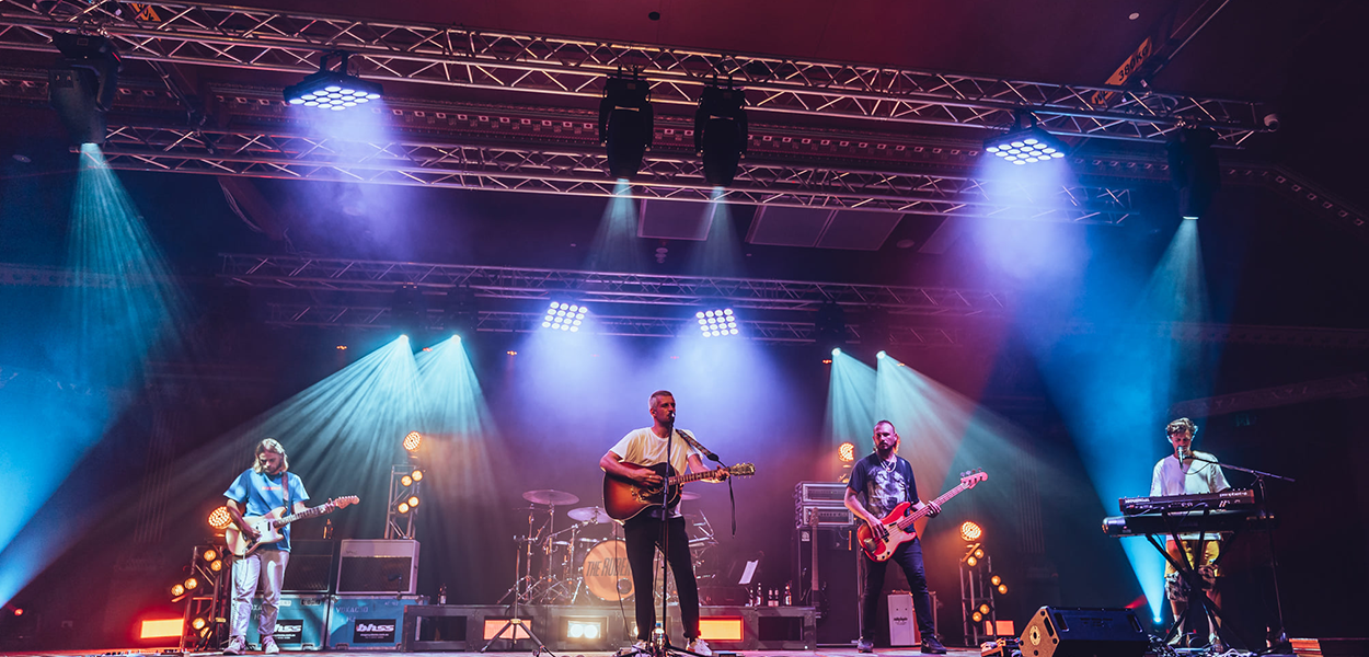 Pro Sound and Lighting Wollongong utilise Event Lighting for The Rubens
