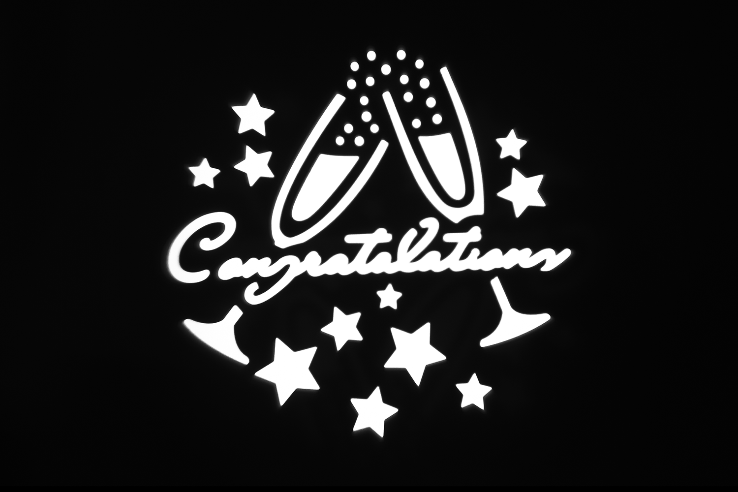 GOBO30 Gobos Congratulations view