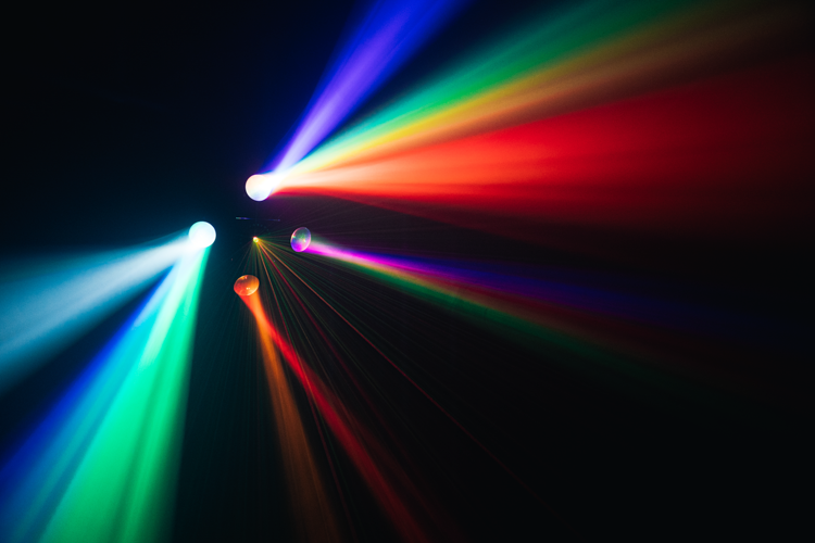Event Lighting Lite Darkstar2 Effect Light with Beam, Strobe and Laser