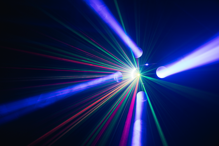Event Lighting Lite Darkstar2 Effect Light with Beam, Strobe and Laser