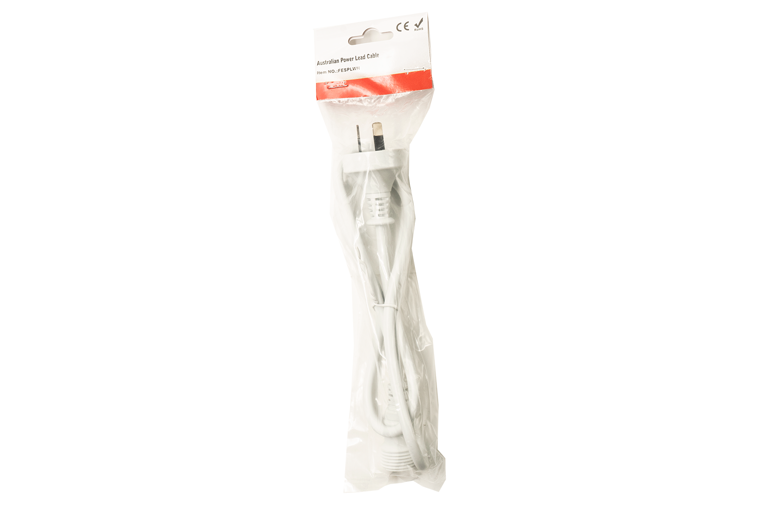 FESPLWH - Festoon Power Lead White in Packaging view