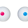 Event Lighting GOLFGENDER Golf balls set of 2 preloaded with pink and blue powder