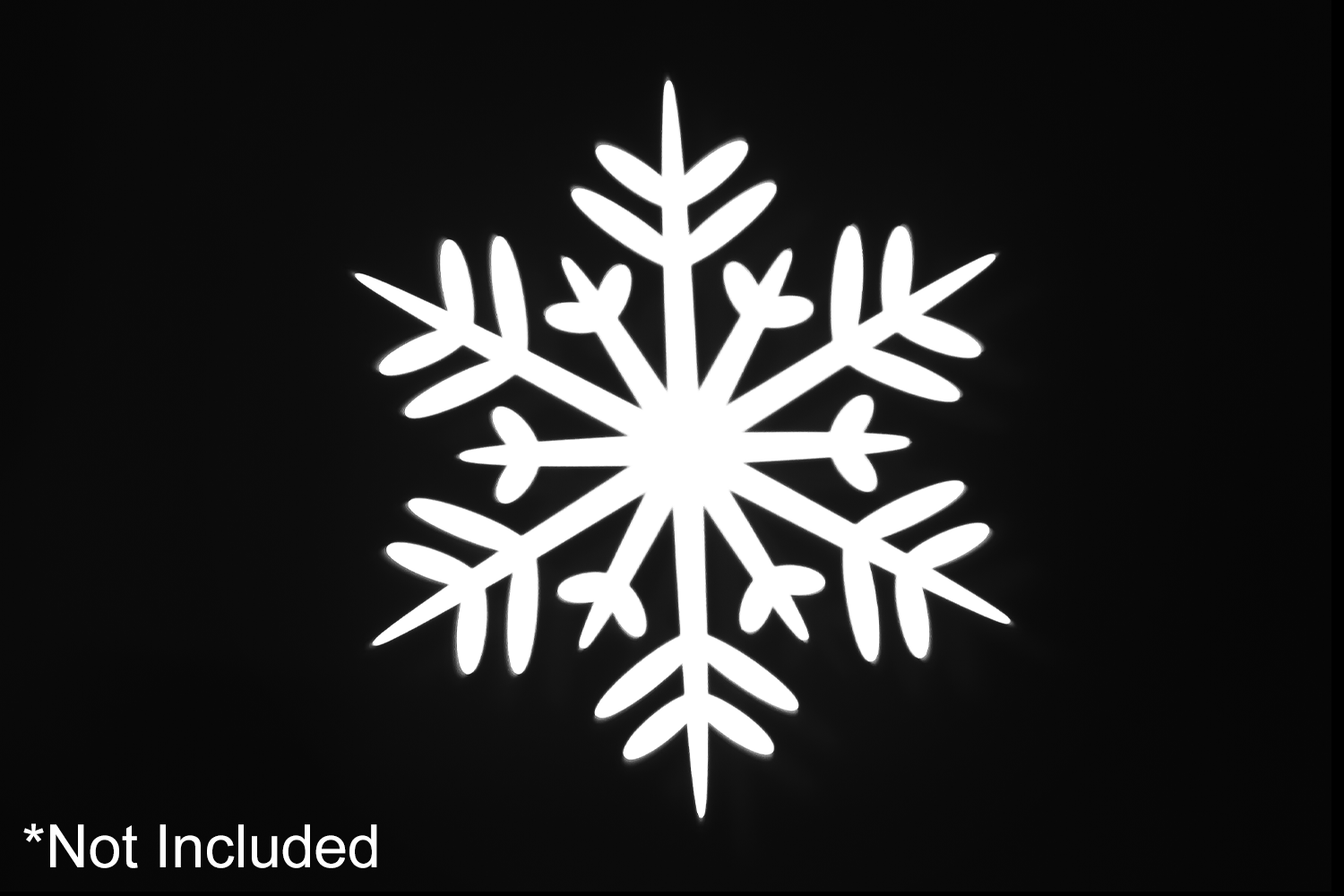 GOBO30 - 30W Gobos Snowflake