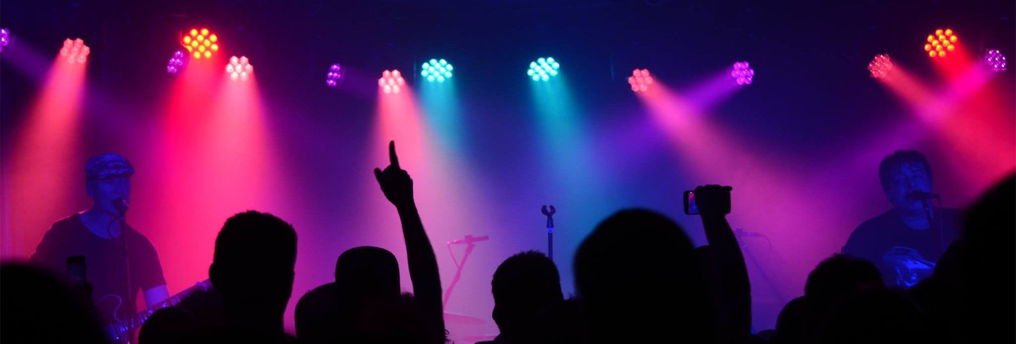 Event Lighting at Screaming Jets Tour 2017