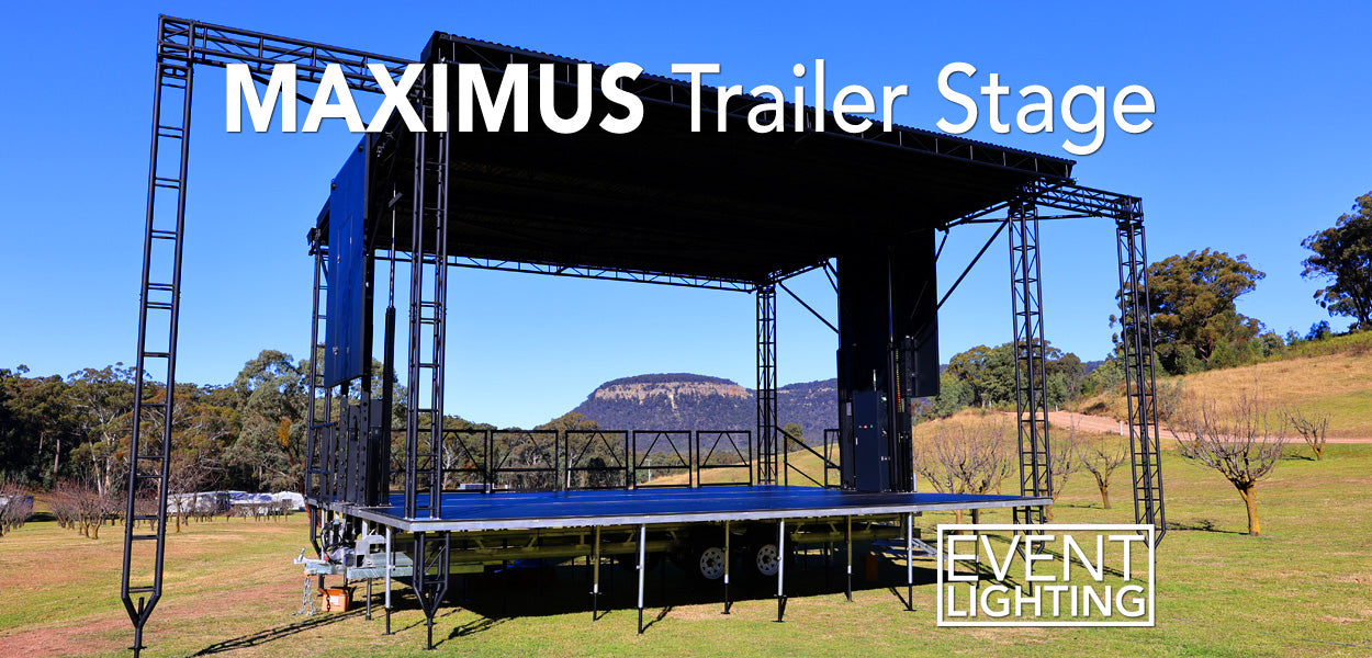 Event Lighting Trailer Stage