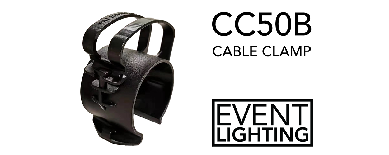 Event Lighting CC50B Cable Clamp Now Available
