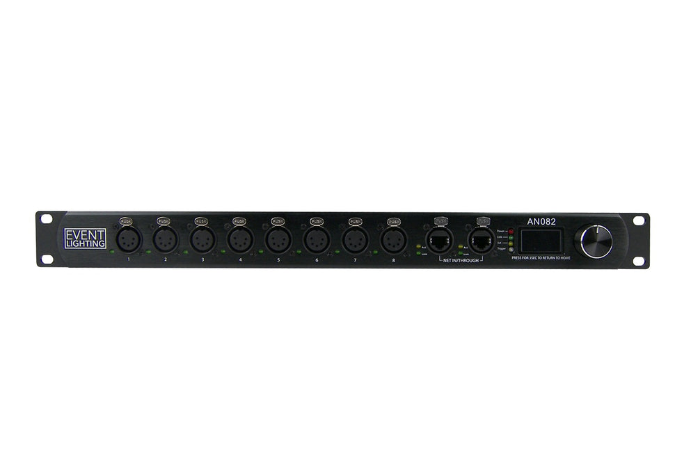 AN082 - 8 Universe Art-Net Node – Event Lighting