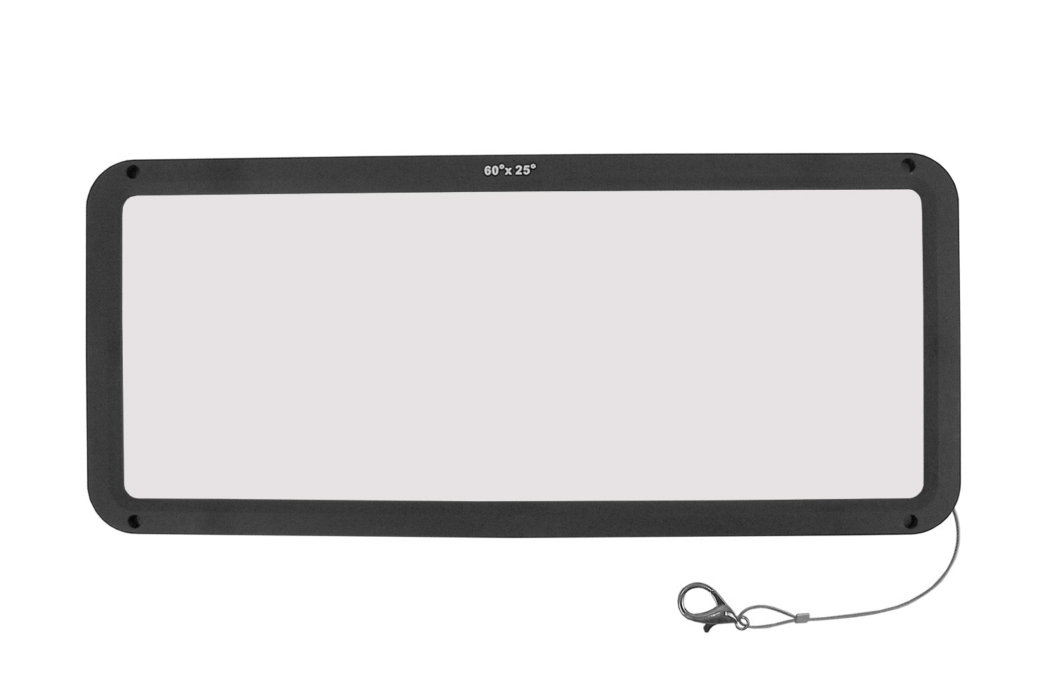 Diffuser Protection Frame DEL24DIF60X25 - 60x25° Diffuser in frame with safety wire – Event Lighting