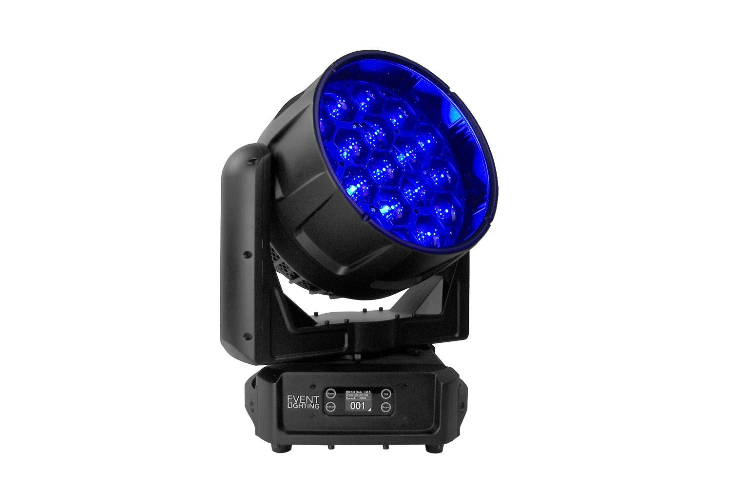 DELUGEM19X60WFX - IP65 Moving Head Zoom Wash with 19 x 60W RGBW +