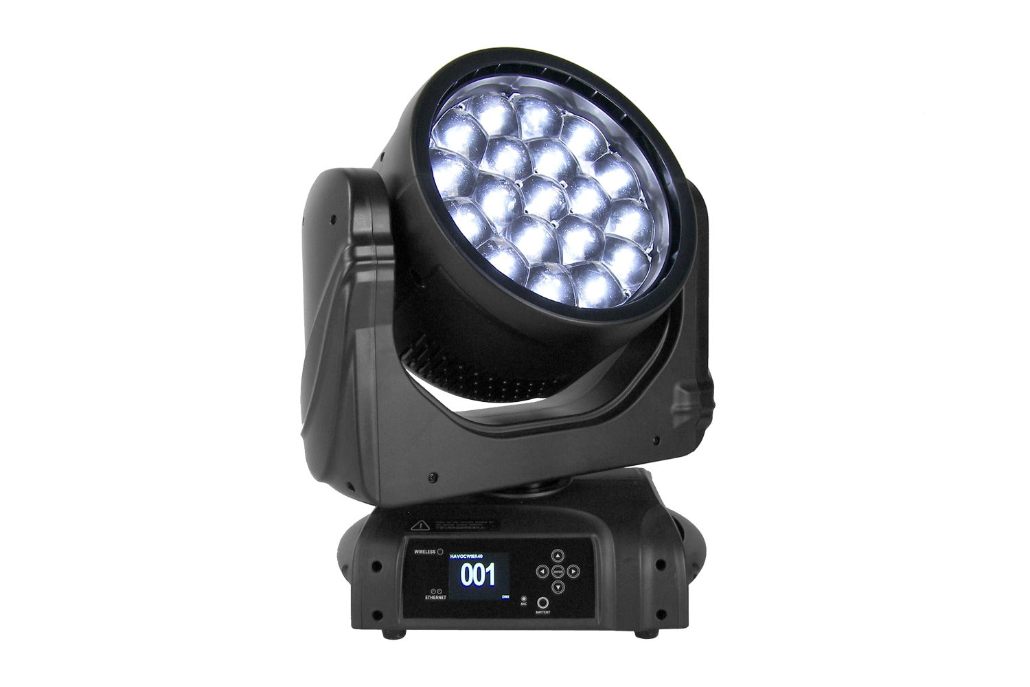 HAVOCW19X40 - 19 x 40W Zoom Wash Moving Head – Event Lighting