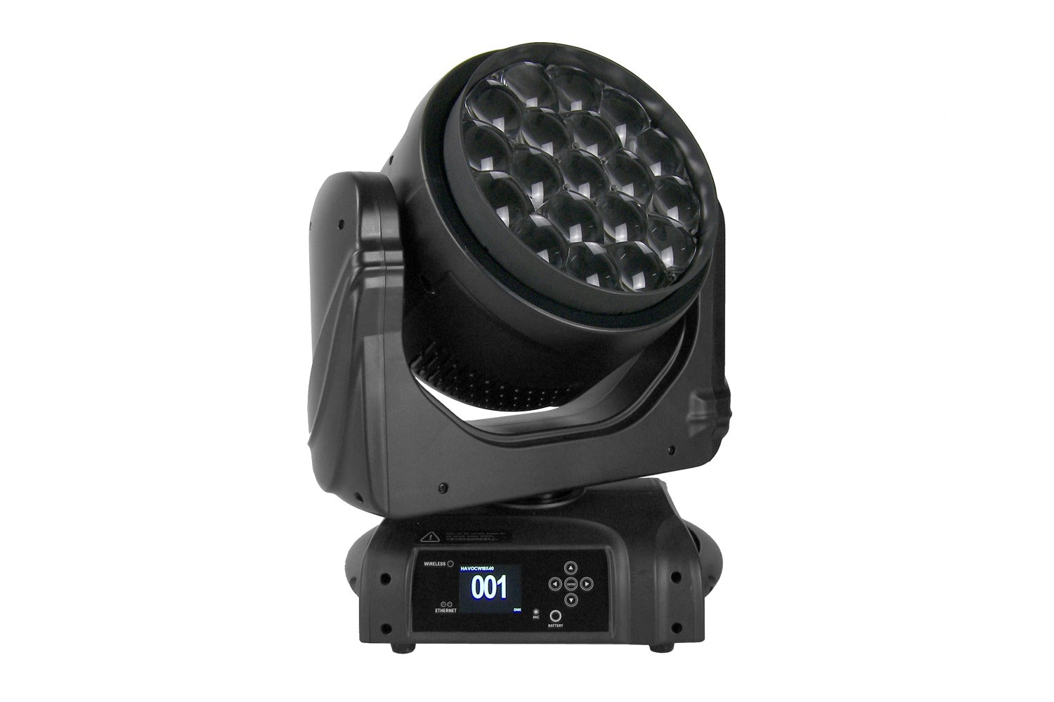 HAVOCW19X40CRI - 19 x 40W Zoom Wash Moving Head – Event Lighting