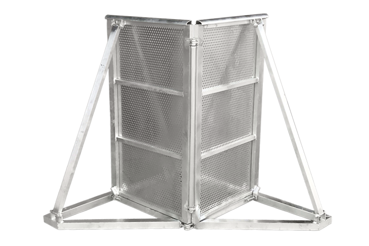 Event Lighting Crowd Barrier Corner