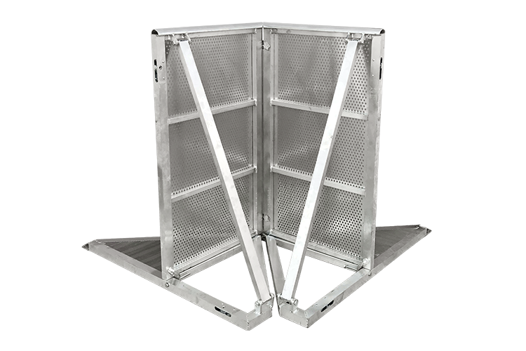 Event Lighting Crowd Barrier Corner