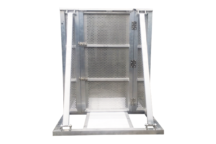 Event Lighting Crowd Barrier with Gate