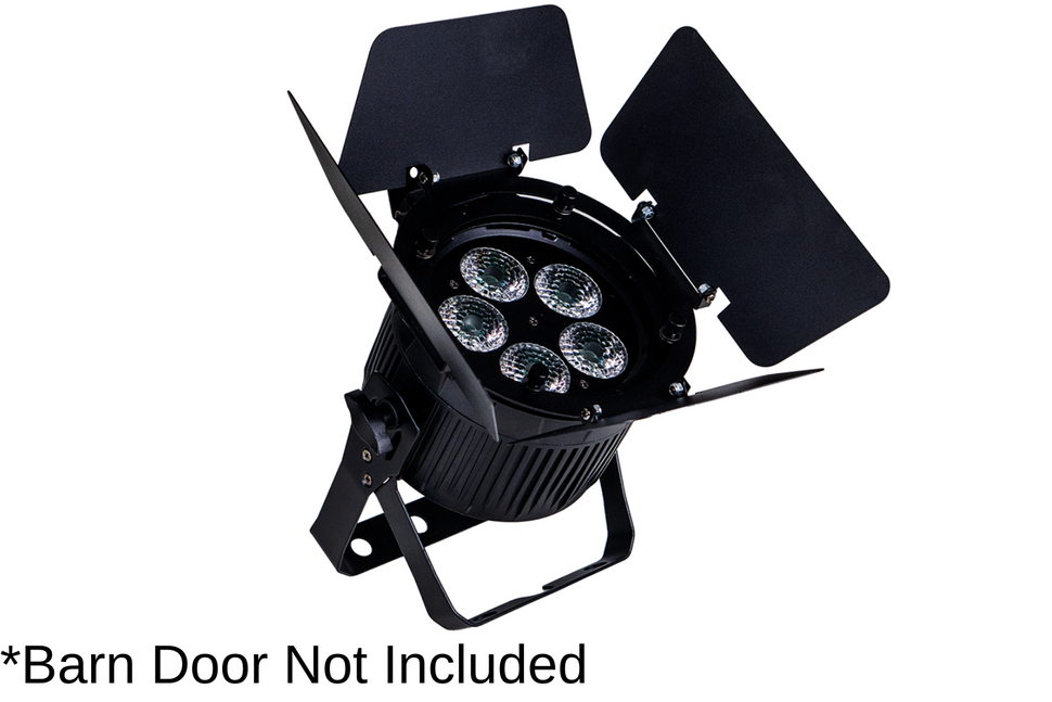Event Lighting 5 x 12W RGBWAU Pro PAR