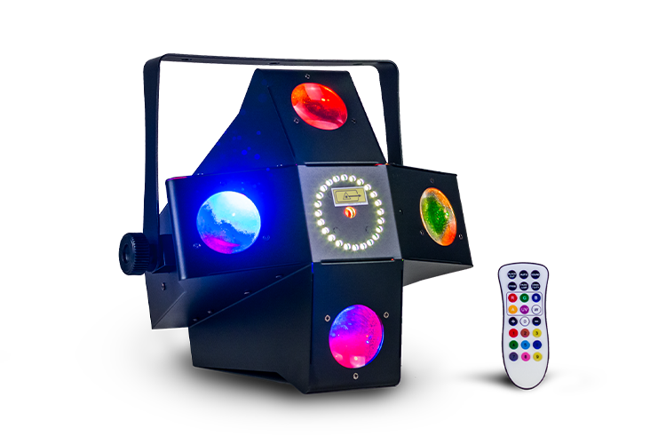 Event Lighting Lite Darkstar2 Effect Light with Beam, Strobe and Laser