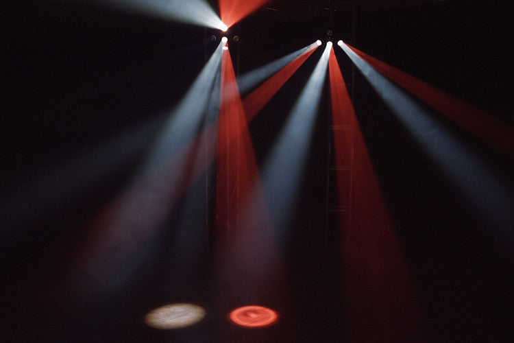 Event Lighting Lite - DARKSTAR - 2-in-1 Effect (Fat Beam + White Strobe) with Remote