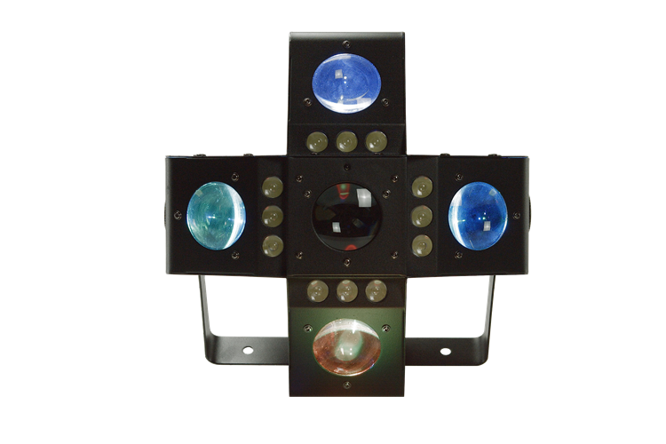 Event Lighting Lite - DARKSTAR - 2-in-1 Effect (Fat Beam + White Strobe) with Remote