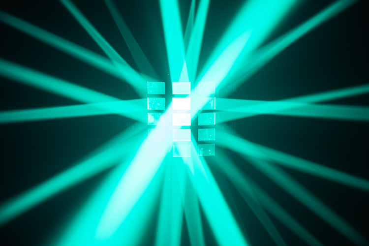 Event Lighting Lite Saber2 Effect Light with Derby, UV and Strobe