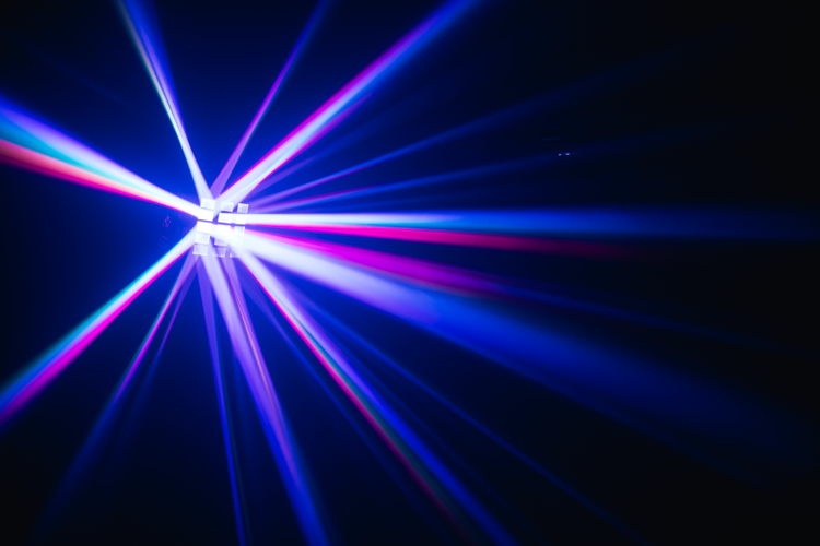 Event Lighting Lite Saber2 Effect Light with Derby, UV and Strobe