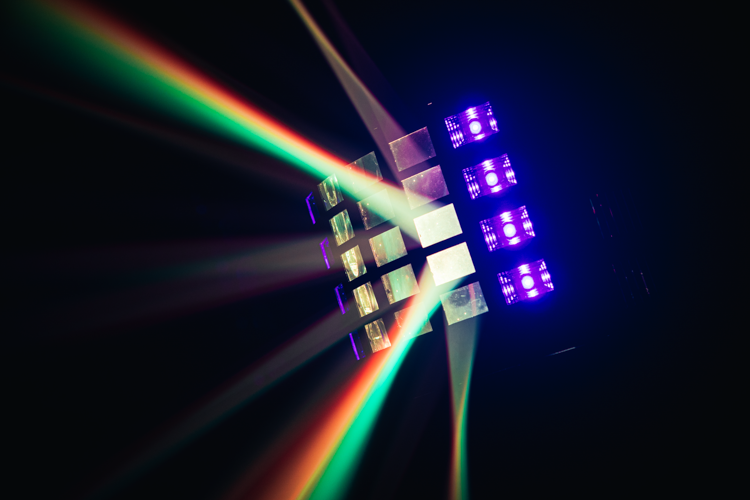 Event Lighting Lite Saber2 Effect Light with Derby, UV and Strobe
