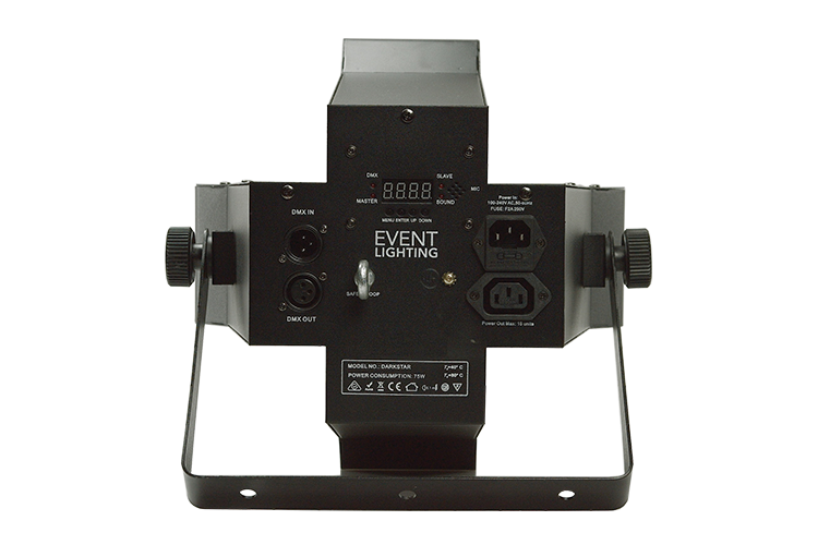 Event Lighting Lite - DARKSTAR - 2-in-1 Effect (Fat Beam + White Strobe) with Remote