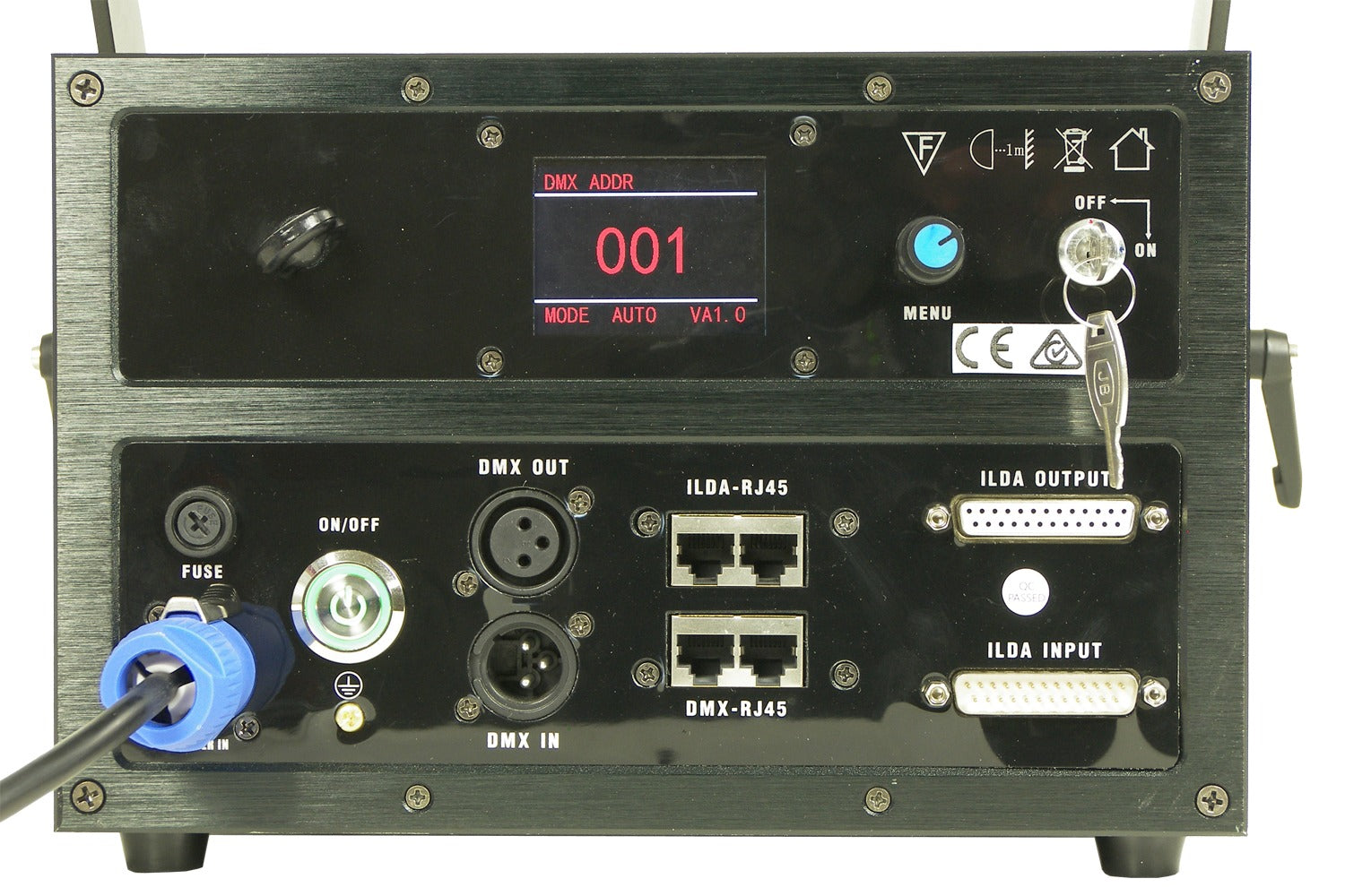 EL5000RGBPRO - 5W RGB Animation Laser. ILDA, RJ45, 30K Scanner