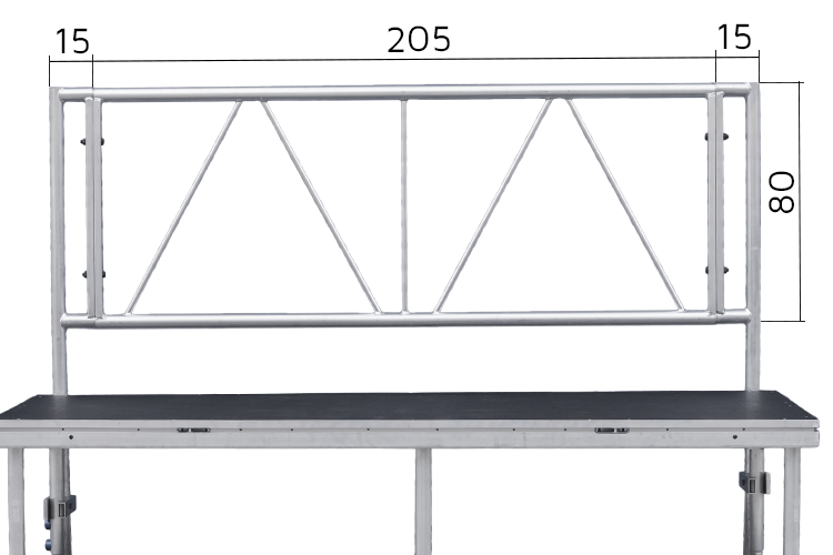 Event Lighting Stage Rail