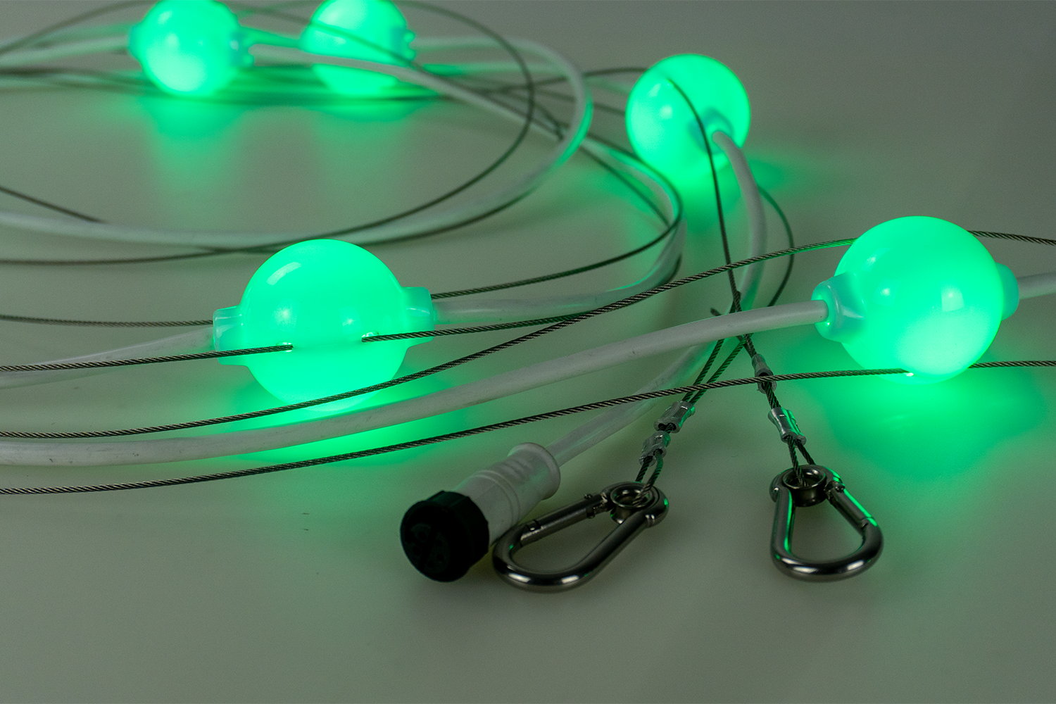Event Lighting PIXBALLS2 Outdoor Festoon Lighting System, green