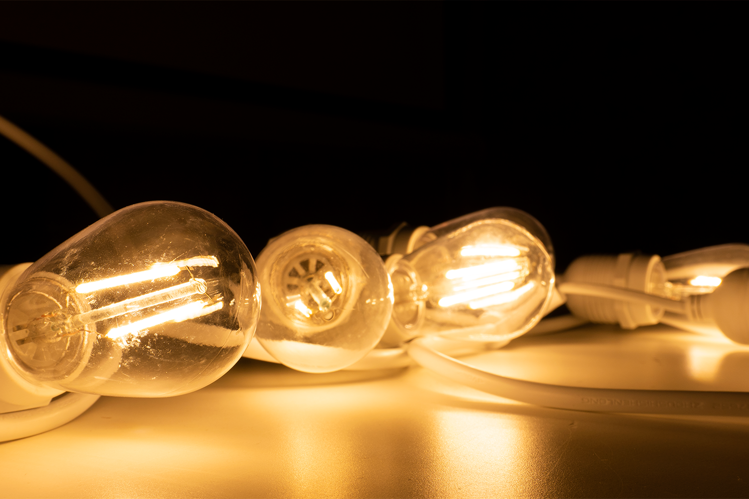 FES10WH - Festoon String White on view