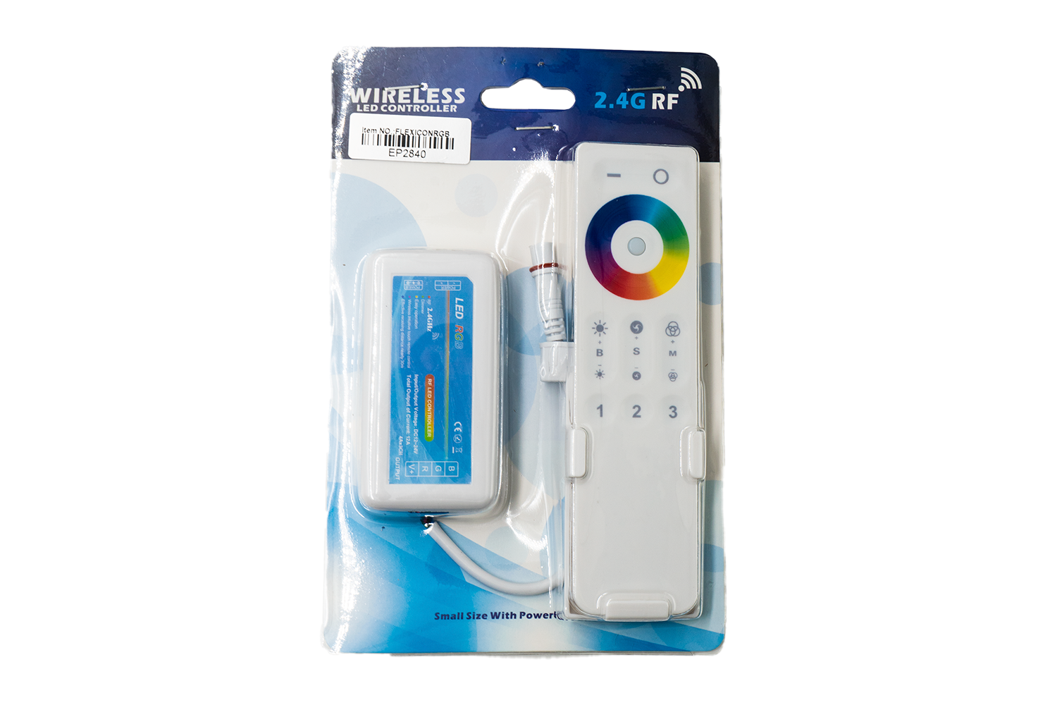 Event Lighting FLEXICONRGB - Controller LED Tape (RGB) Remote Front View