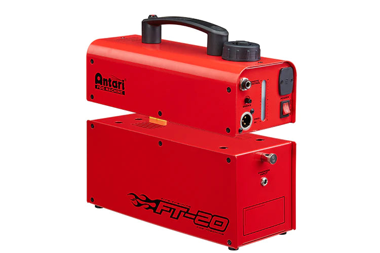 FT20X - 600W Battery Operated Portable Fire Training Fog Machine open view 