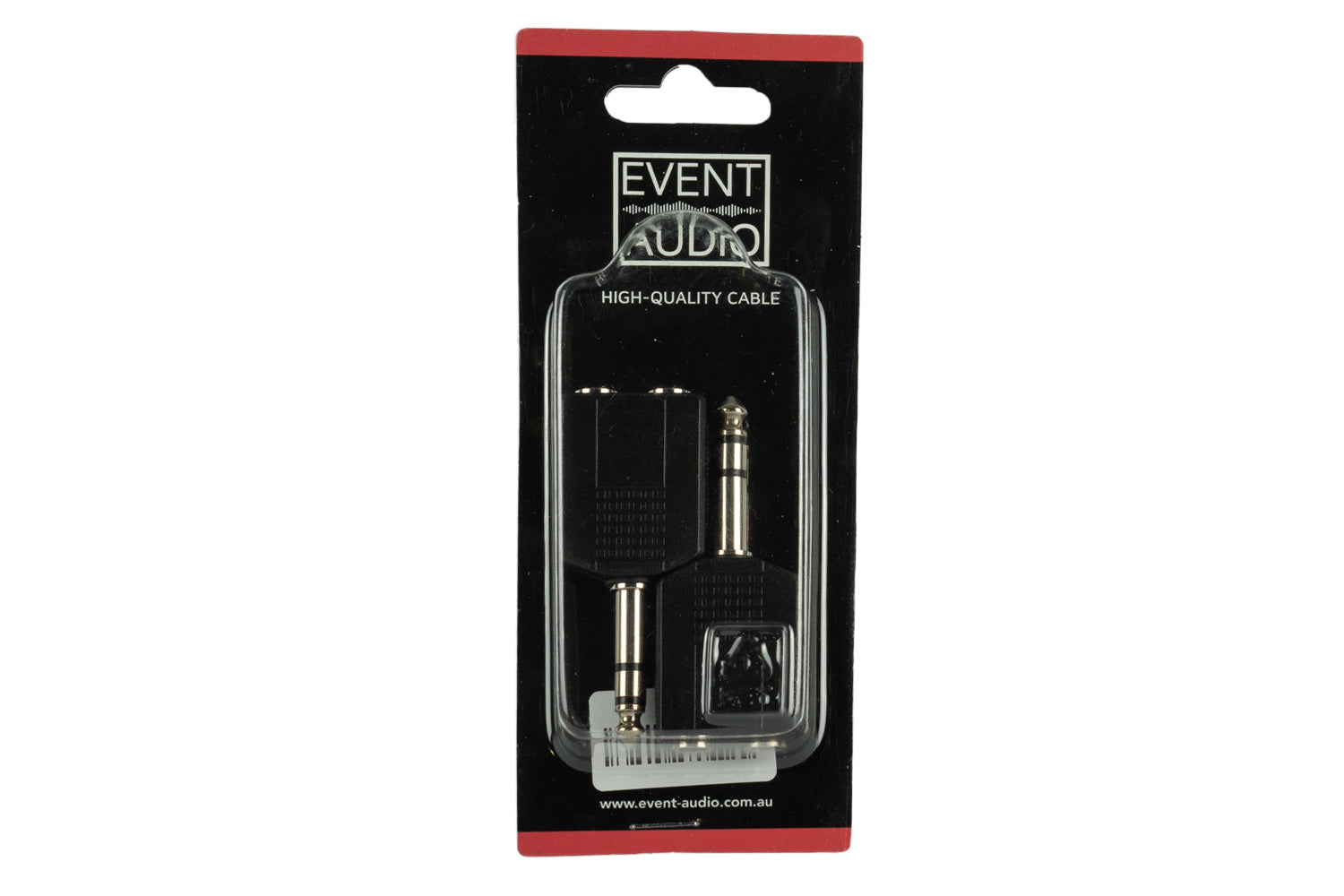 Event Audio J2JF - Pair of Jack TRS Male to 2x Jack TRS Female Adaptors package