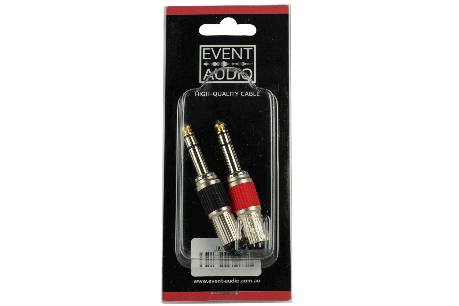 Event Audio JACKTRS - Pair of Jack TRS Male Plug packaging