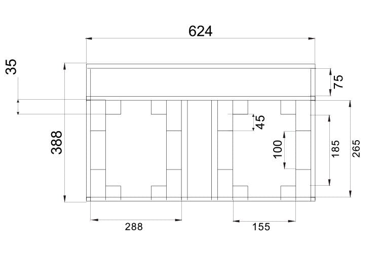 Event Lighting Lite LM2CASE7x30 Road Case for LM7X30