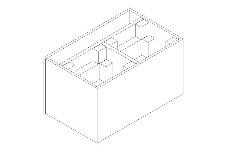 Event Lighting Lite LM2CASE7x30 Road Case for LM7X30