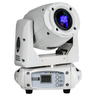 Event Lighting Lite LM75W LED Spot Moving Head (White Chassis) Dark Blue effect  view