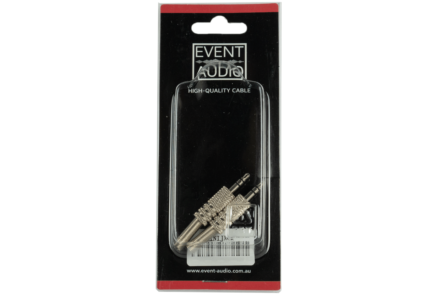 Event Audio MINIJACK - Pair of Mini Jack TRS Male Plugs Packaging