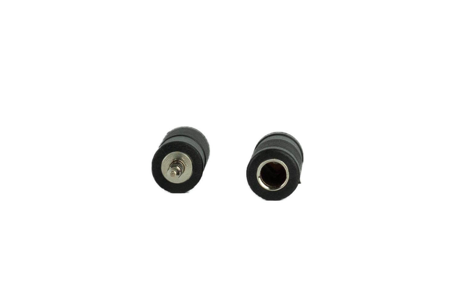 Event Audio MJJF - Pair of Mini Jack TRS Male to Jack Female Adaptors front view