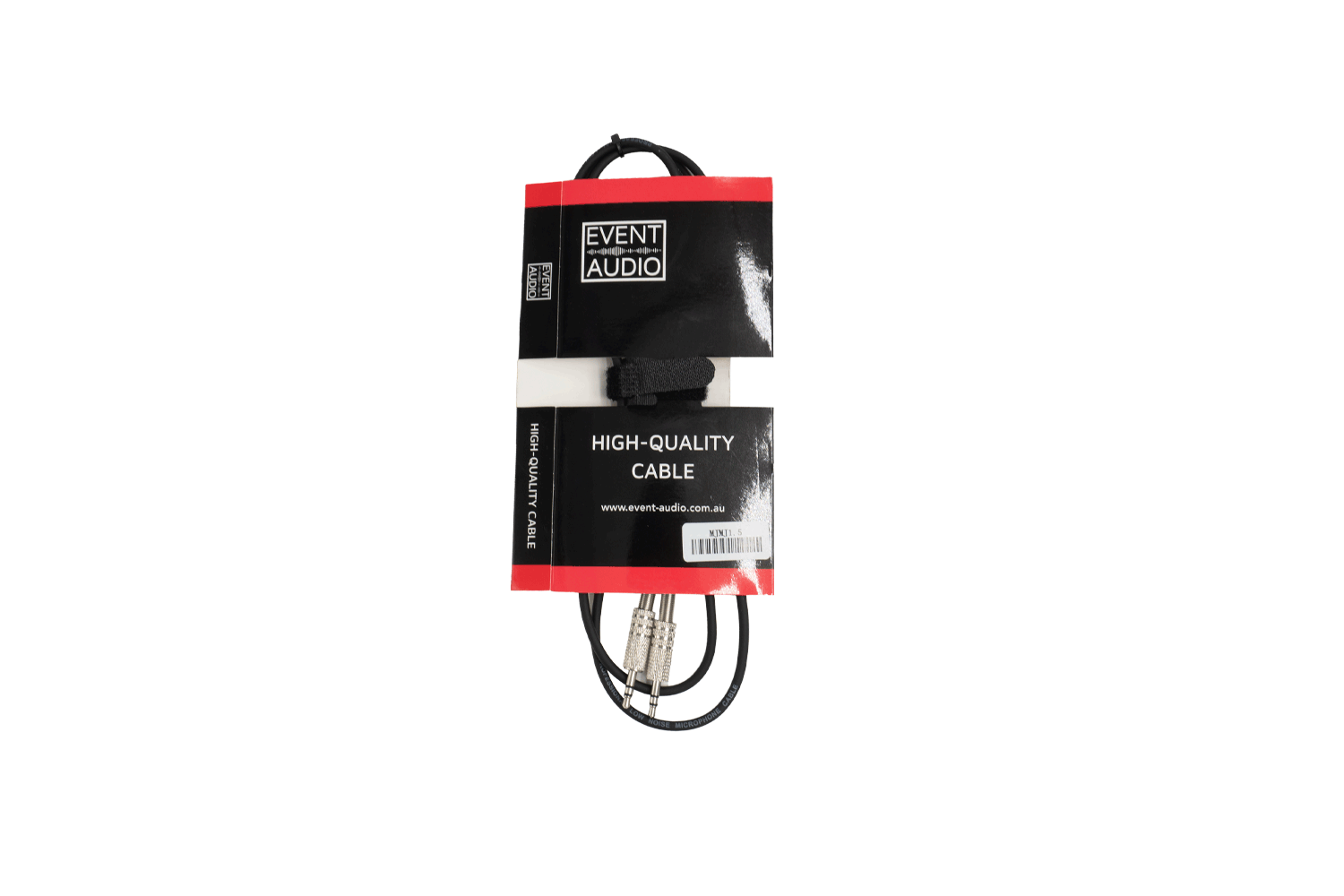 Event Audio MJMJ1.5 - 1.5m Jack Male to Male Signal Lead packaged product 