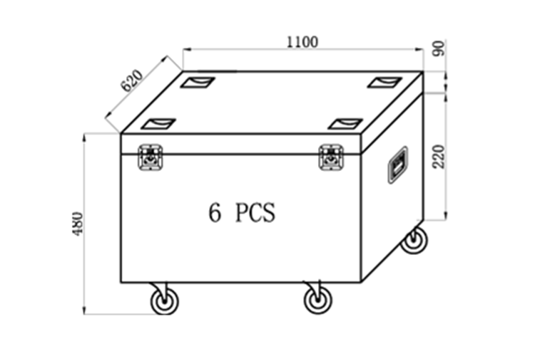 Event Lighting Road Case